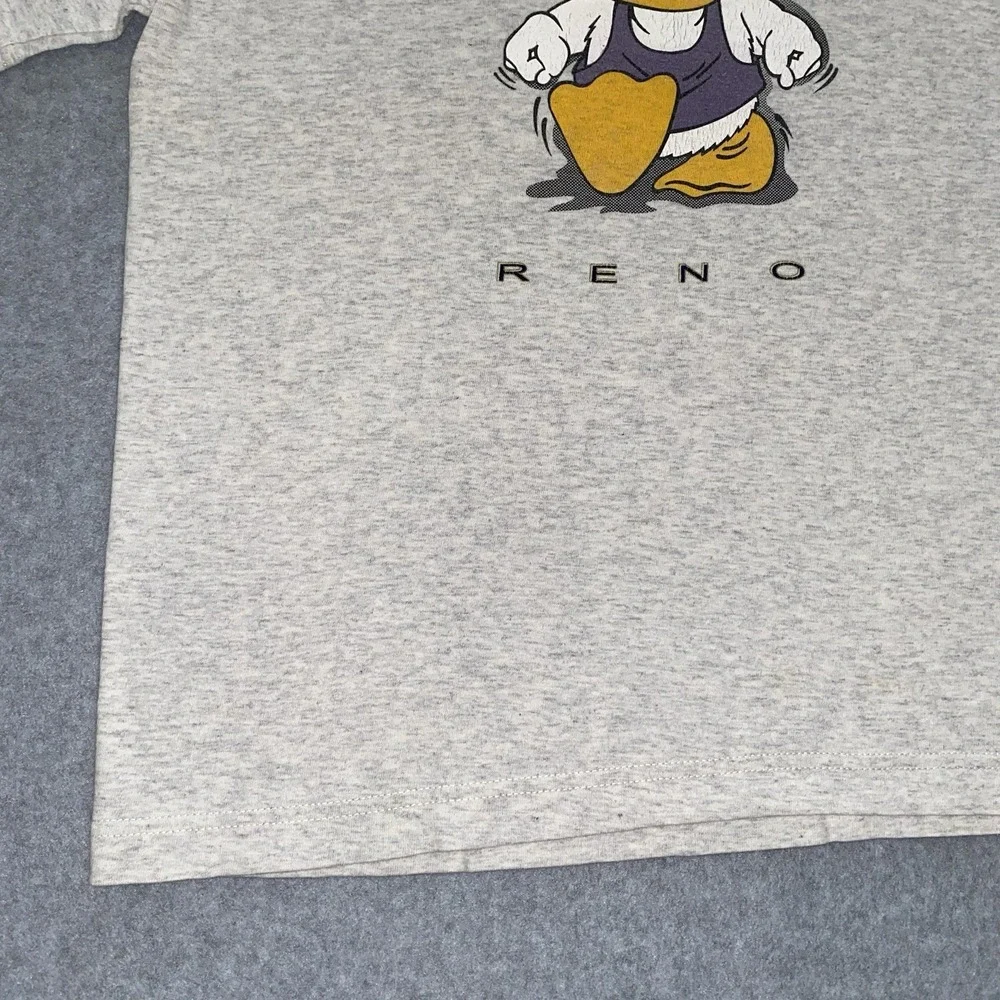 Vtg 90s Youth XL Shirt I'm The‎ Boss Duck Cartoon Reno Graphic Sierra Madre Tee